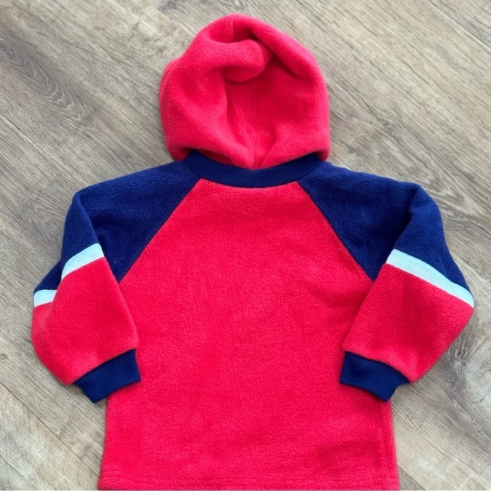 Kidz Force NYC 24 Months "My Football" Red Blue Fleece Pajama Set Loungewear - Picture 6 of 13